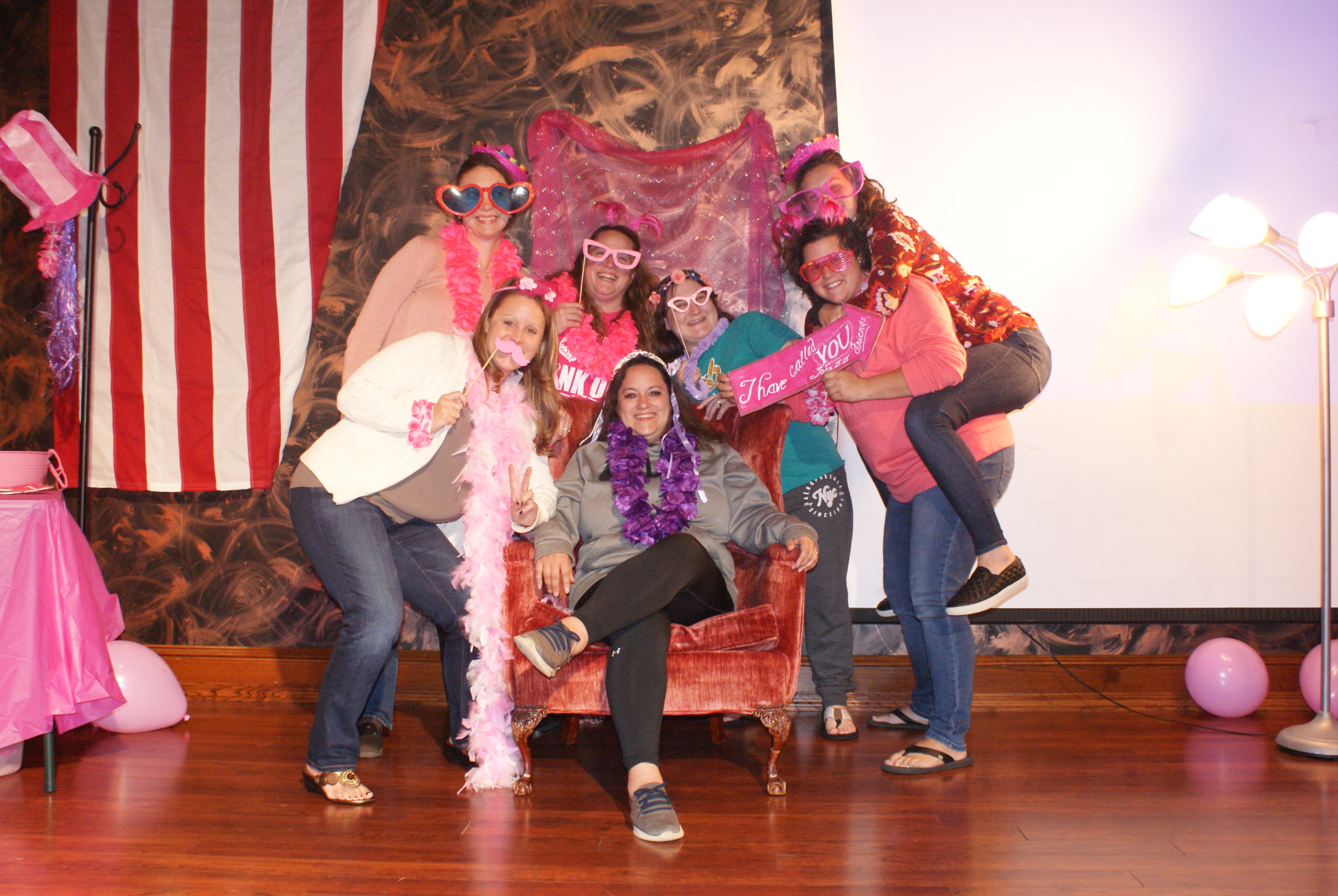 pink impact photobooth journey cafe zions church inspired sisters