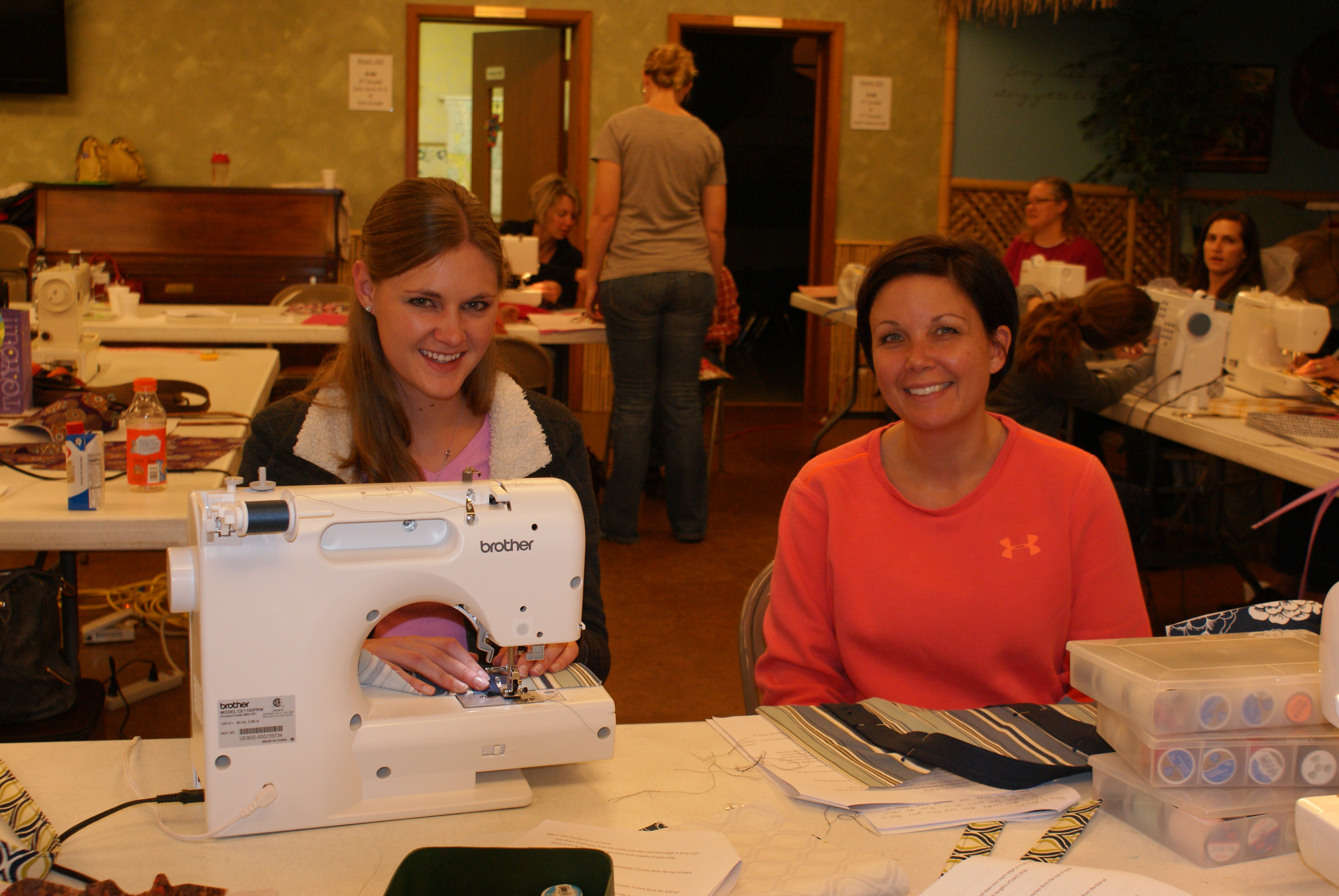 2016-11-18 Inspired Sisters Women's Ministry of Zions Church - Be Social Let's Make Yet Another Canvas Tote