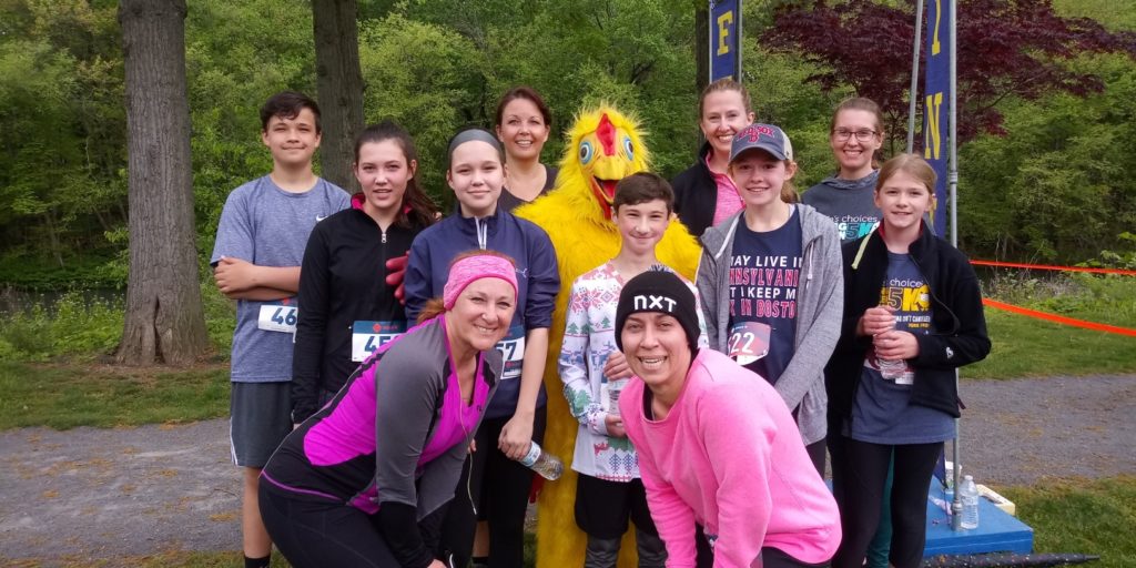 Life's Choices Spring Chicken 5K annual run walk fundraiser event