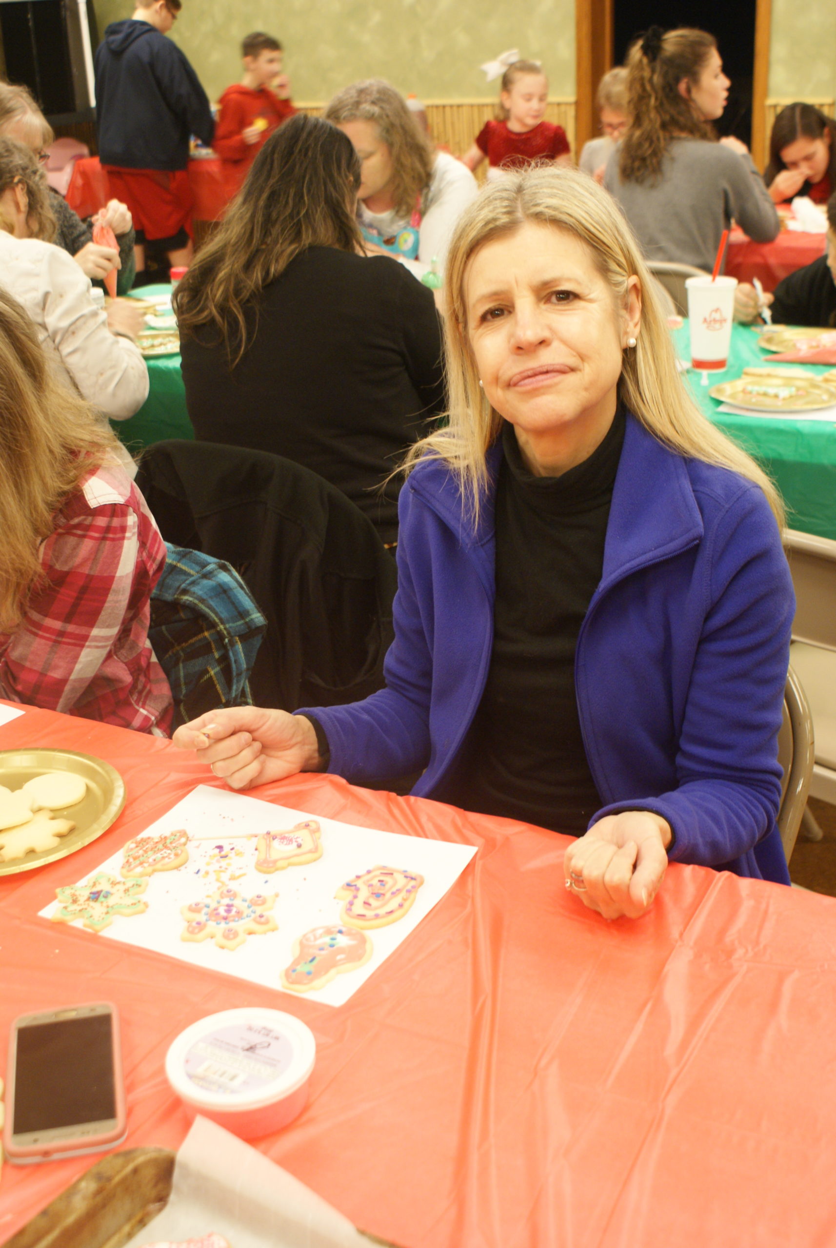 2018-12-18 Inspired Sisters Womens Ministry of Zions Church  Be Social Lets Make Decorated Cookies with Marie Perry 