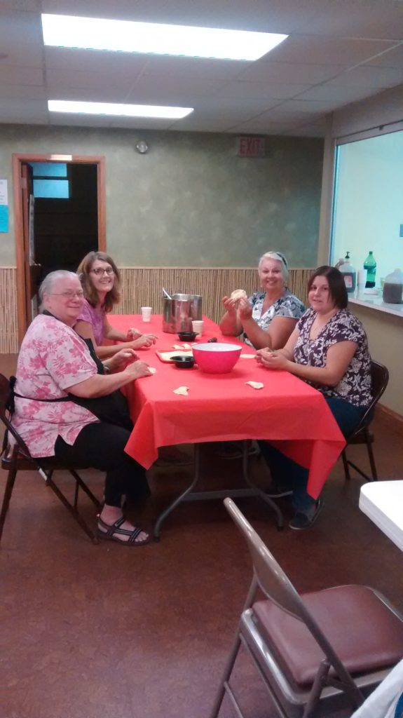 2015-09-18 Inspired Sisters Womens Ministry of Zions Church - Be Social Let's Make Pierogies