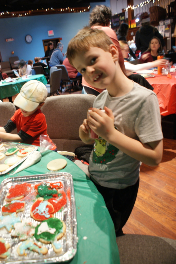 Inspired Sisters Women's Ministry Decorated Christmas Cookies and Cookie Swap Journey Cafe Hamburg PA Zion's Church